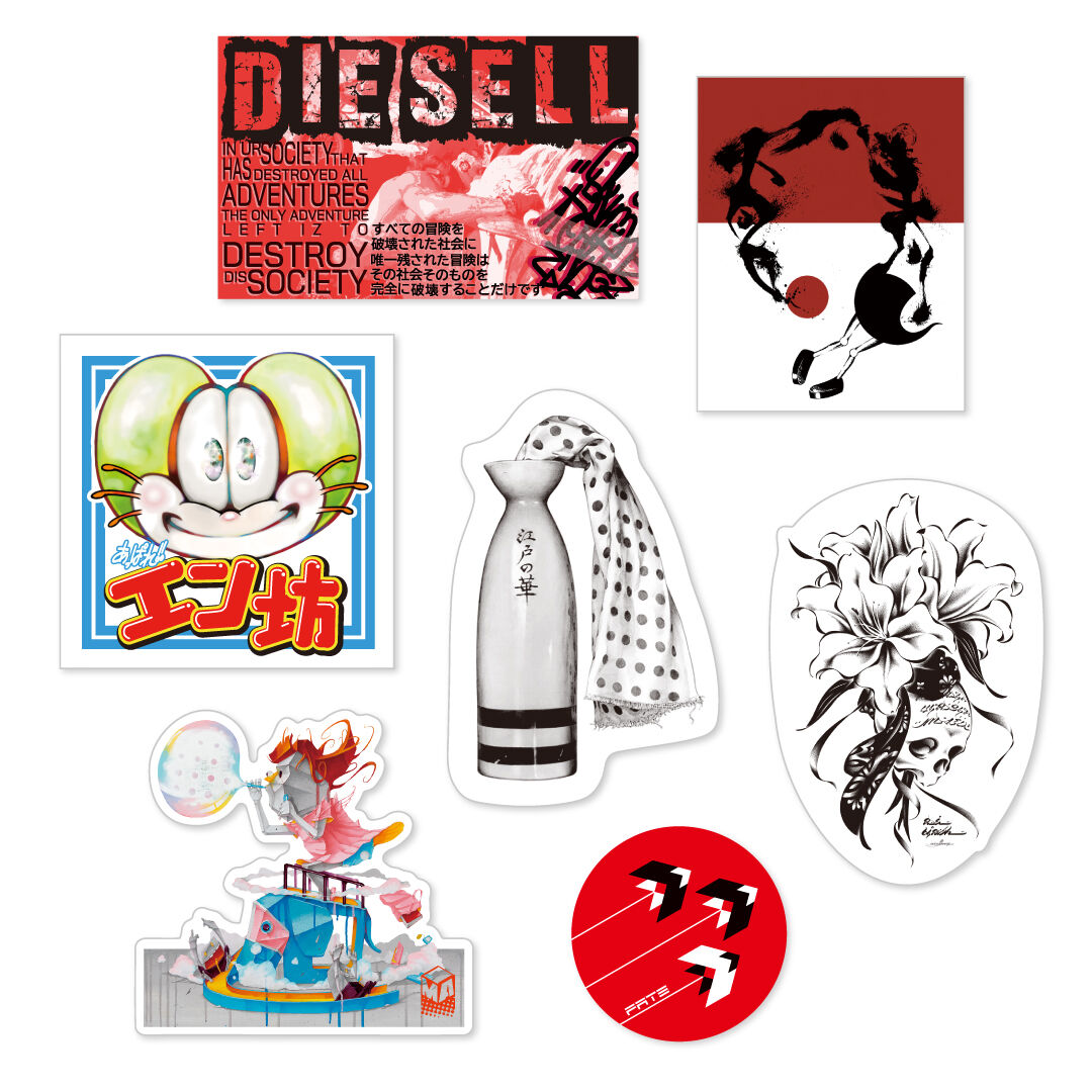【F3号/インパクトアート】ごちゃごちゃうるせぇ！《現代アート,イラスト STST展 本日13日12時から。皆様のご来場お待ちしております